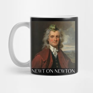 newt on newton Mug